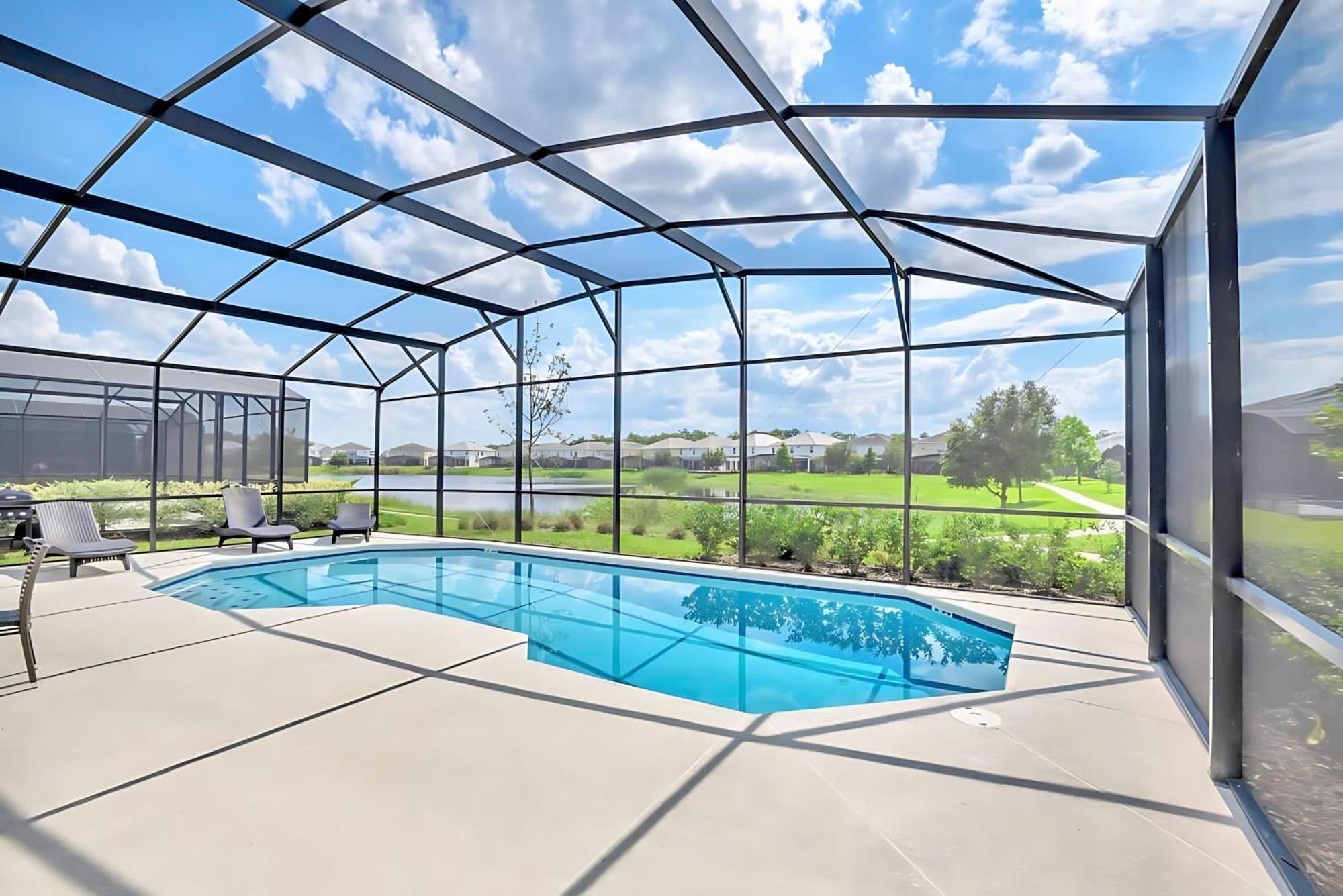Family Resort - 6Br Mansion - Private Pool, Home Theater, Bbq And More Kissimmee Exterior foto